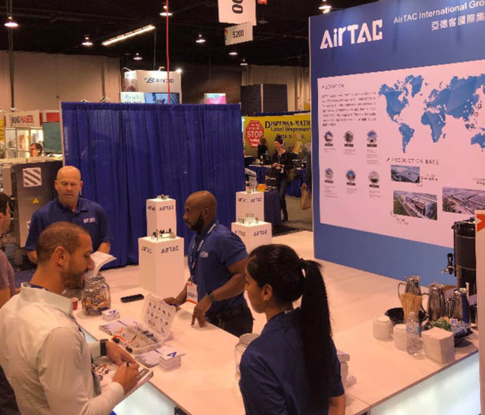 美国AirTAC参加了包装贸易盛会